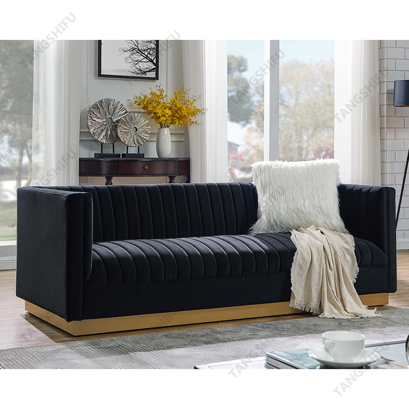 TSF-6611-3-Black 7033-32 Living room furniture
