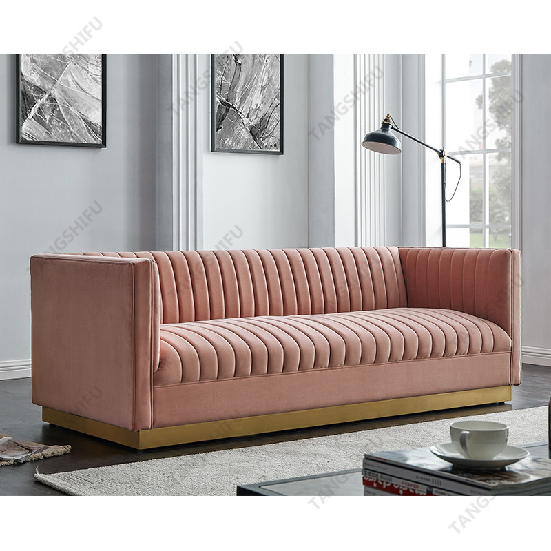 TSF-6611-3-Pink 7033-3151 Living room furniture