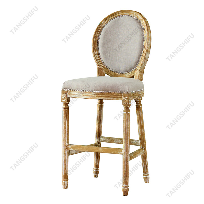 wood barstools chairs with back
