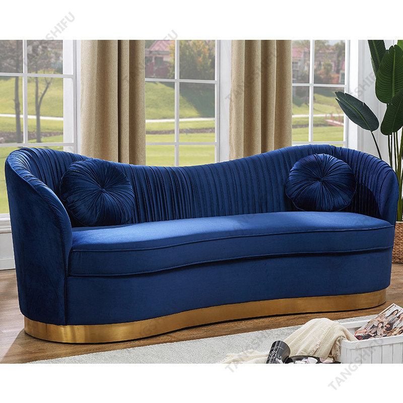 TSF-5510-Navy Gold-WI9265 Living room furniture