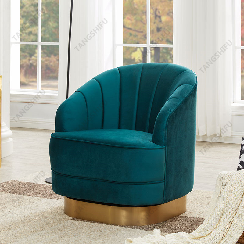 TSF-6642-CC-63 TEAL Accent chairs