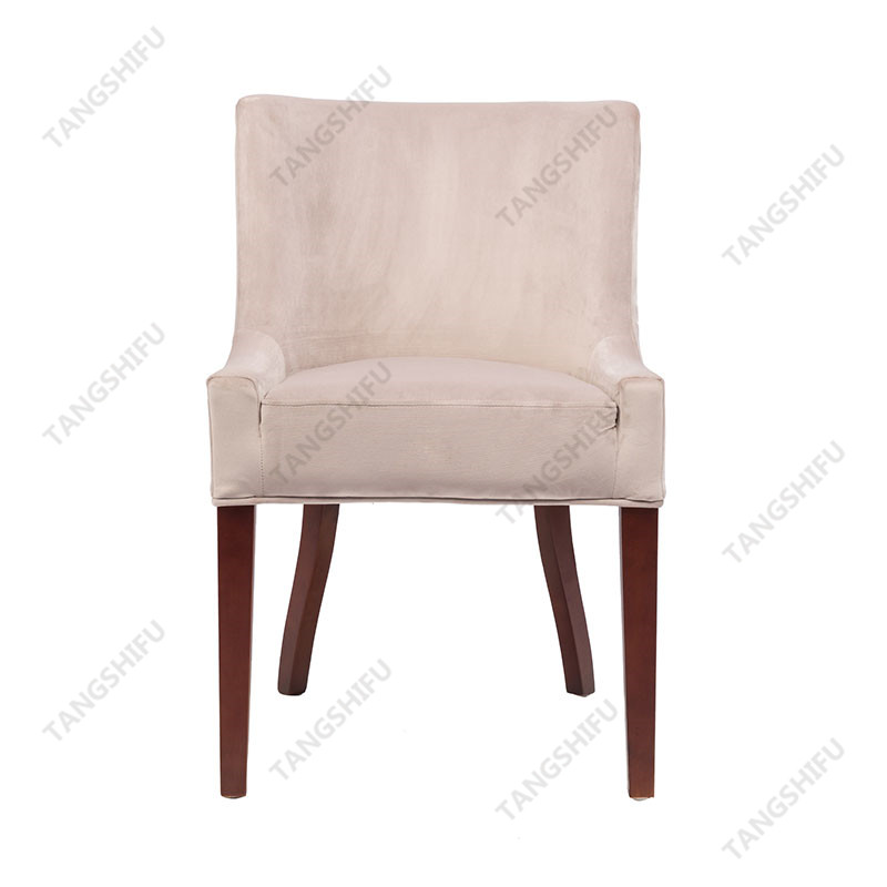 TSF-D035-Grey Velvet Dining Chairs