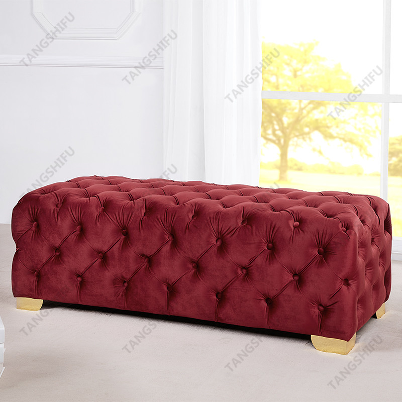 TSF-OT028-Burgundy-WI9367 Living room furniture