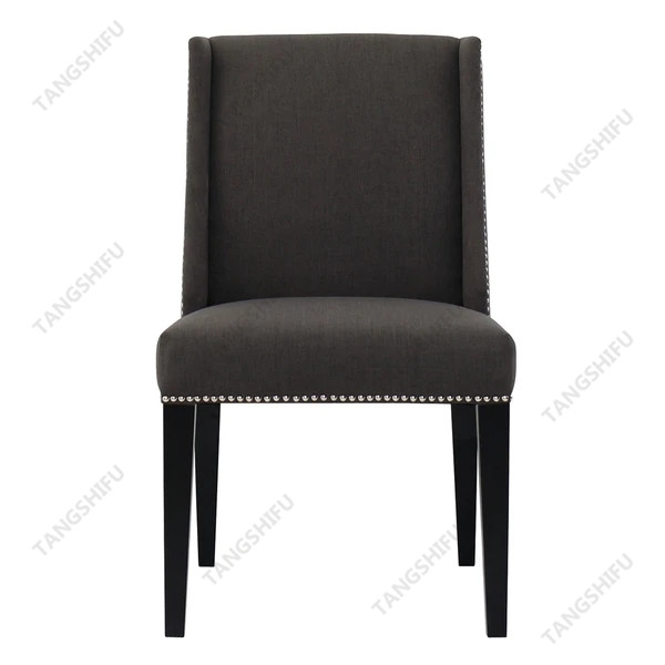 TSF-DC1176-Grey Linen Chair 